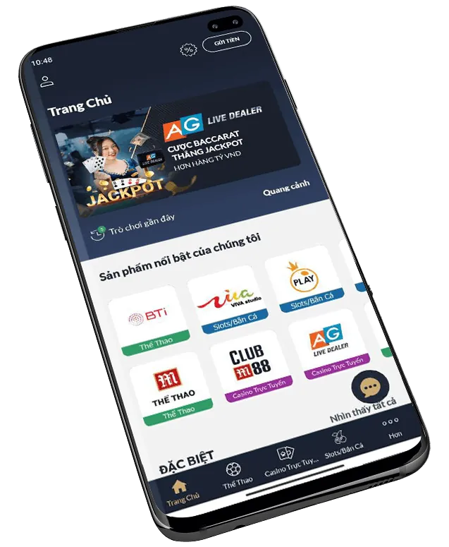 Giao diện thân thiện của 888p24
